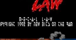 Metal Law - Video Game Video game from Metal Law for Amiga. Published by New Bits on the RAM (1992). 