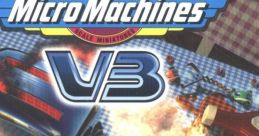 Micro Machines V3 Micro Machines 64 Turbo - Video Game Video game from Micro Machines V3 Micro Machines 64 Turbo for PS1.