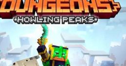 Minecraft Dungeons: Howling Peaks - Video Game Video game from Minecraft Dungeons: Howling Peaks for PS4, PS5, Switch,