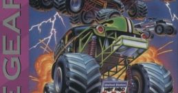 Monster Truck Wars - Video Game Video game from Monster Truck Wars for Game Gear. Published by Acclaim (1993). 