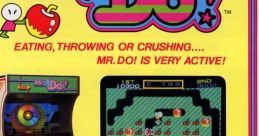 Mr Do! ミスター・ドゥ - Video Game Video game from Mr Do! ミスター・ドゥ for Arcade. Published by Taito, Universal Co.