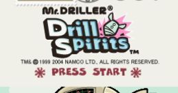 Mr. Driller - Drill Spirits ミスタードリラー ドリルスピリッツ - Video Game Video game from Mr. Driller - Drill Spirits