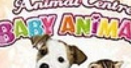 My Animal Centre: Baby Animals cover featuring a puppy, kitten, and plush bunny with colorful toys, perfect for animal lovers.