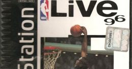 NBA Live 96 - Video Game Video game from NBA Live 96 for PS1. Published by Electronic Arts (1996). 