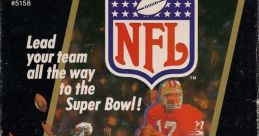 NFL - Video Game Video game from NFL for NES. Published by LJN (1989). 