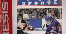 NHL All-Star Hockey '95 - Video Game Video game from NHL All-Star Hockey '95 for Genesis / Mega Drive. Published by Sega