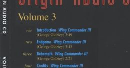 Origin Audio CD Volume 3 - Video Game Music