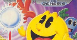 Pac-Mania パックマニア - Video Game Video game from Pac-Mania パックマニア for Genesis / Mega Drive. Published by Tengen