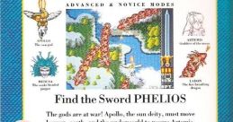 Explore the epic adventure of Phelios with Apollo in ancient Greece, battling monsters to rescue Artemis from Typhon.