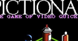 Pictionary - The Game of Video Quick Draw - Video Game Video game from Pictionary - The Game of Video Quick Draw for NES.