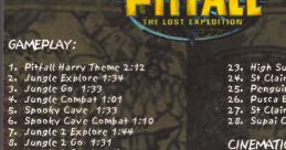 Pitfall: The Lost Expedition Original Game - Video Game Music
