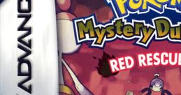 Pokemon Mystery Dungeon - Red Rescue Team - Video Game Video game from Pokemon Mystery Dungeon - Red Rescue Team for GBA. 