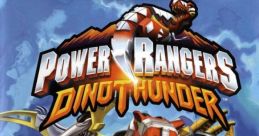 Power Rangers Dino Thunder - Video Game Video game from Power Rangers Dino Thunder for GC, PS2. Published by THQ (2004).