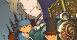 Professor Layton and the Diabolical Box Layton: Pandora's Box in レイトン教授と悪魔の箱 - Video Game Video game from