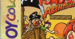 Pumuckl's Abenteuer bei den Piraten (GBC) - Video Game Video game from Pumuckl's Abenteuer bei den Piraten (GBC) for GB.