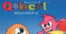 Q*bert for Game Boy Q-bert Ｑバート Qbert - Video Game Video game from Q*bert for Game Boy Q-bert Ｑバート Qbert for GB.