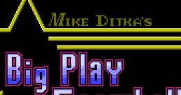 Quarter Back Scramble Mike Ditka's Big Play Football クォーターバックスクランブル - Video Game Video game from Quarter Back