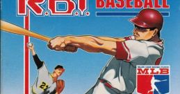 R.B.I. Baseball Pro Baseball: Family Stadium Vs. Atari R.B.I. Baseball プロ野球ファミリースタジアム - Video Game Video