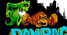 Rampage - Video Game Video game from Rampage for NES. Published by Data East (1988). 