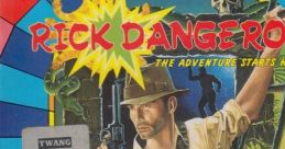 Rick Dangerous (HD) - Video Game Video game from Rick Dangerous (HD) for Amiga. Published by Core Design, Firebird (1989).