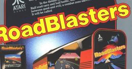 RoadBlasters (Atari System 1) ロードブラスターズ - Video Game Video game from RoadBlasters (Atari System 1)