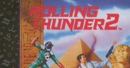 Rolling Thunder 2 ローリングサンダー２ - Video Game Video game from Rolling Thunder 2 ローリングサンダー２ for Genesis /