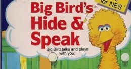 Sesame Street - Big Bird's Hide and Speak - Video Game Video game from Sesame Street - Big Bird's Hide and Speak for NES.