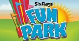 Six Flags Fun Park - Video Game Video game from Six Flags Fun Park for DS. Published by Brash (2008). 