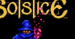 Solstice - The Quest for the Staff of Demnos Solstice - Sanjigen Meikyuu no Kyoujuu ソルスティス 三次元迷宮の狂獣 - Video Gam