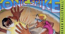 Sonic Spike World Beach Volley ワールドビーチバレー - Video Game Video game from Sonic Spike World Beach Volley