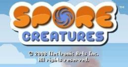 Spore Creatures スポア クリーチャーズ - Video Game Video game from Spore Creatures スポア クリーチャーズ for DS.