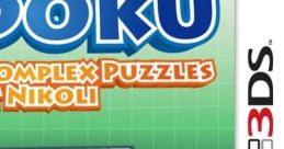 Sudoku + 7 Other Complex Puzzles by Nikoli Nikoli no Sudoku 3D: 8-tsu no Puzzle de 1000-mon
ニコリの数独3D 〜8つのパズルで1000問〜 - Video Game Music