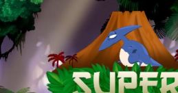 Super Saurio Fly - Video Game Video game from Super Saurio Fly for Switch, Windows. Published by FraxelGames (2018).