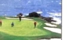 T&E VR Golf - Pebble Beach no Hatou Pebble Beach Golf Links ペブルビーチ ゴルフ リンクス スタドラーに挑戦 - Video Game 