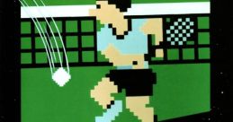 Tennis テニス - Video Game Video game from Tennis テニス for Family Computer, FDS, NES. Published by Nintendo (1984). 