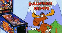 The Adventures of Rocky and Bullwinkle and Friends (Data East Pinball) - Video Game Video game from The Adventures of Rocky