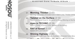 THE ANSWER - Armored Core Tribute Album - - Video Game Video game from THE ANSWER - Armored Core Tribute Album - for PS1,