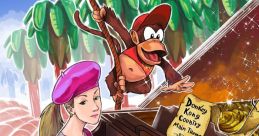 The Donkey Kong Country Piano - Video Game Video game from The Donkey Kong Country Piano for SNES. Published by Kara