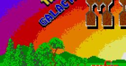 The Galactic Miner - Video Game Video game from The Galactic Miner for Atari ST. Published by Willie Wonka and the Software