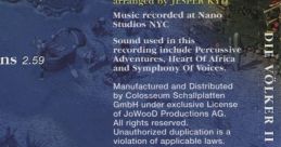 The Nations Original Game Soundtrack Die Völker II - Video Game Music