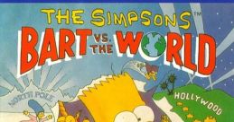 The Simpsons - Bart vs. The World バートワールド - Video Game Video game from The Simpsons - Bart vs. The World バートワー