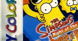 The Simpsons - Night of the Living Treehouse of Horror (GBC) - Video Game Video game from The Simpsons - Night of the