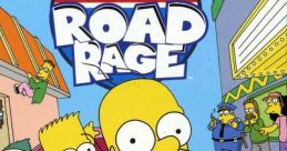 The Simpsons: Road Rage - Video Game Video game from The Simpsons: Road Rage for GBA. Published by THQ (2003). 