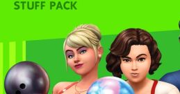 The Sims 4: Bowling Night Stuff TS4 Bowling Night Stuff TS4 BNS - Video Game Video game from The Sims 4: Bowling Night