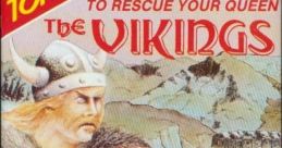 The Vikings - Video Game Video game from The Vikings for Commodore 64. Published by Kele Line (1987). 