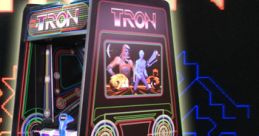 Tron - Video Game Video game from Tron for Arcade. Published by Bally Midway (1982). 