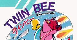 TwinBee (SCC+) RainbowBell ツインビー - Video Game Video game from TwinBee (SCC+) RainbowBell ツインビー for MSX. Published