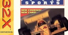 Virtua Racing Deluxe (32X) V.R.: Virtua Racing Deluxe バーチャレーシング デラックス - Video Game Video game from Virtua