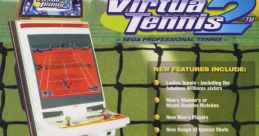 Virtua Tennis 2 (Naomi) Power Smash 2: Sega Professional Tennis Tennis 2K2 Sega Sports Tennis パワースマッシュ2 - Video