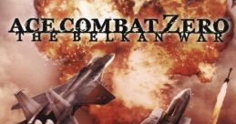 Cover art for Ace Combat Zero: The Belkan War featuring fighter jets in action against a dramatic backdrop.